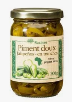 Piment Doux Jalapenos en tranches Racine 200g